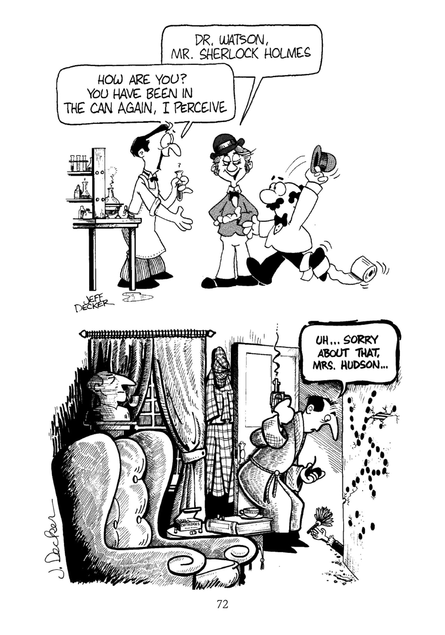 "Is This a Joke, Mr. Holmes?": The Selected Sherlockian Artwork of Jeff Decker, BSI